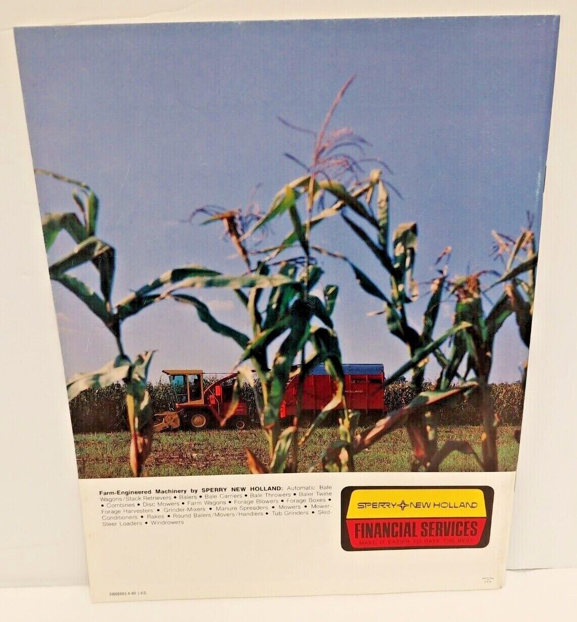 Sperry New Holland Forage Equipment 1980 Booklet 63 Pages Farming