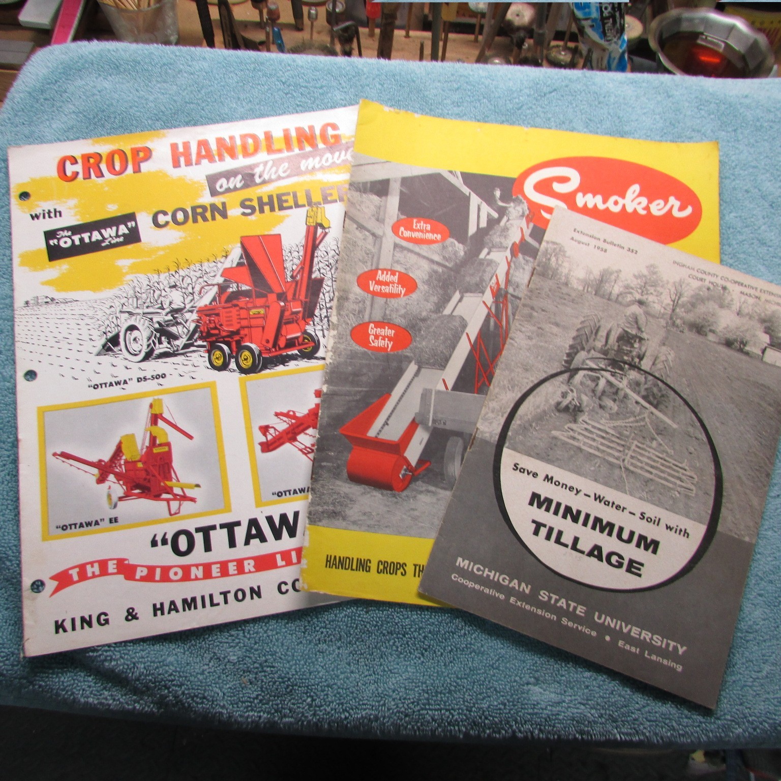 3 Brochure’s: Ottawa Crop Handling, Smoker Eq. & Michigan Minimum Tillage