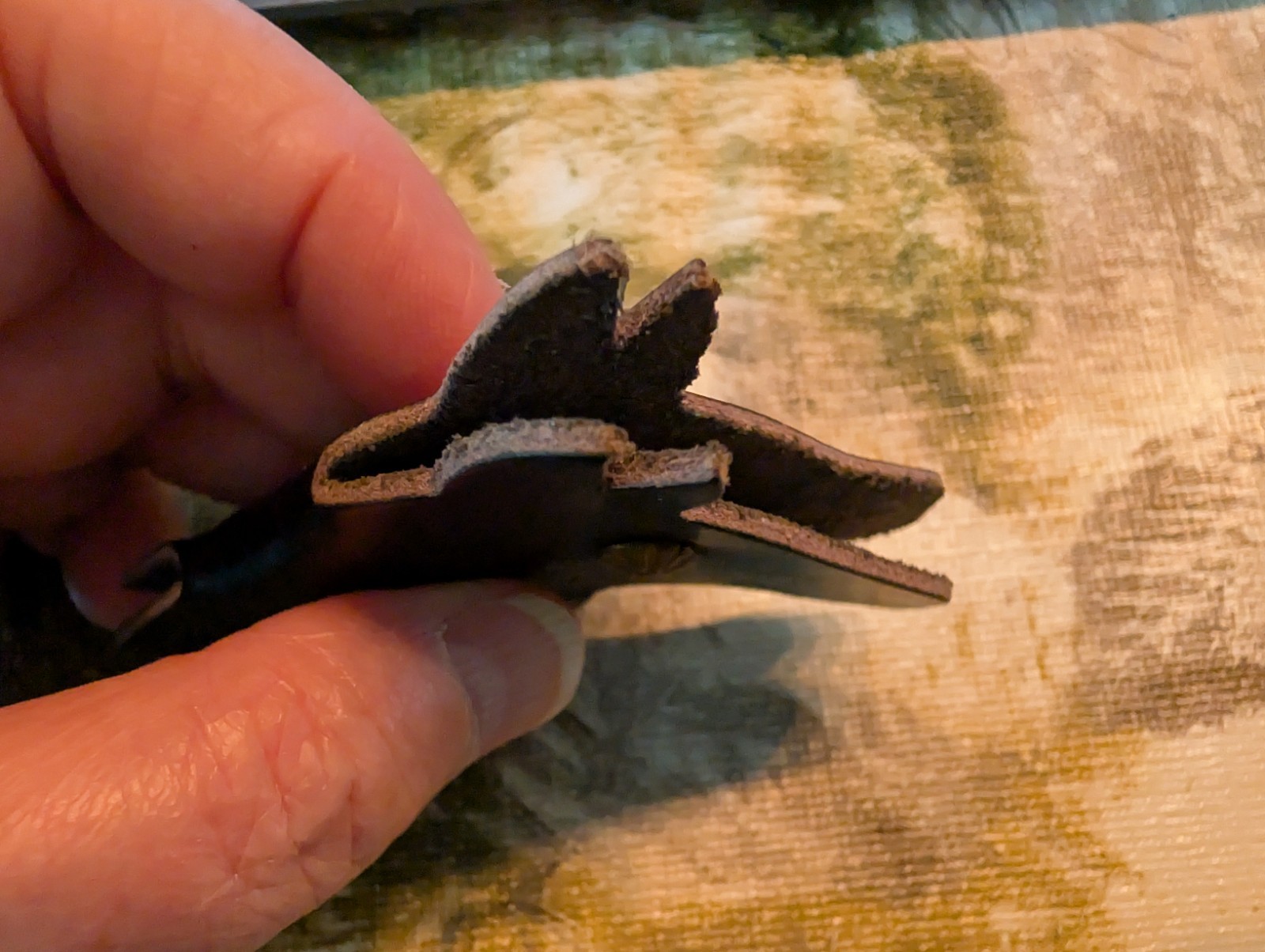 RARE Leather Key Holder Holland Horse Equipment Co Horse Head Holland, MI Mich