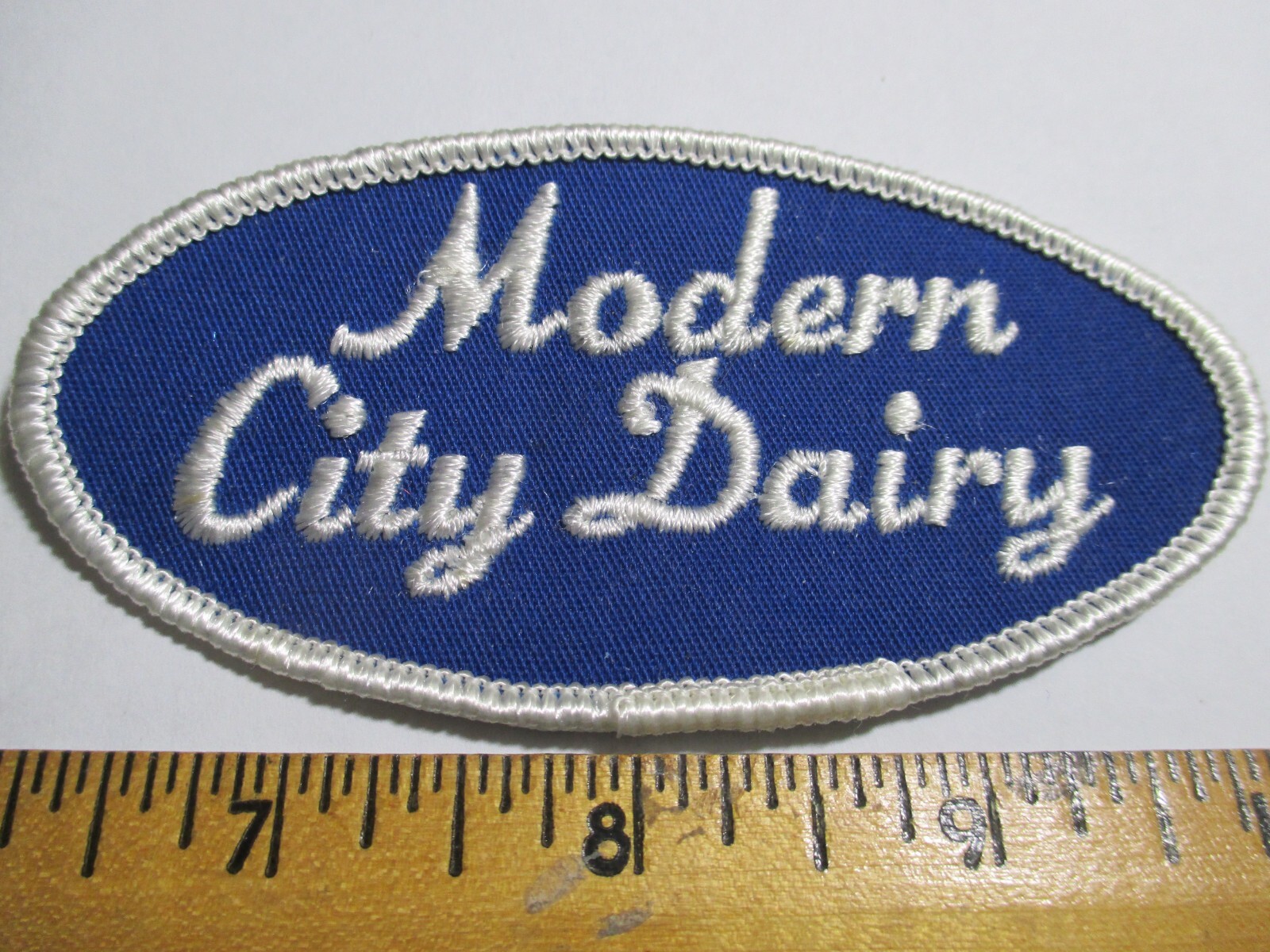 Modern City Dairy Patch NOS 60’S Agriculture Farming Cows