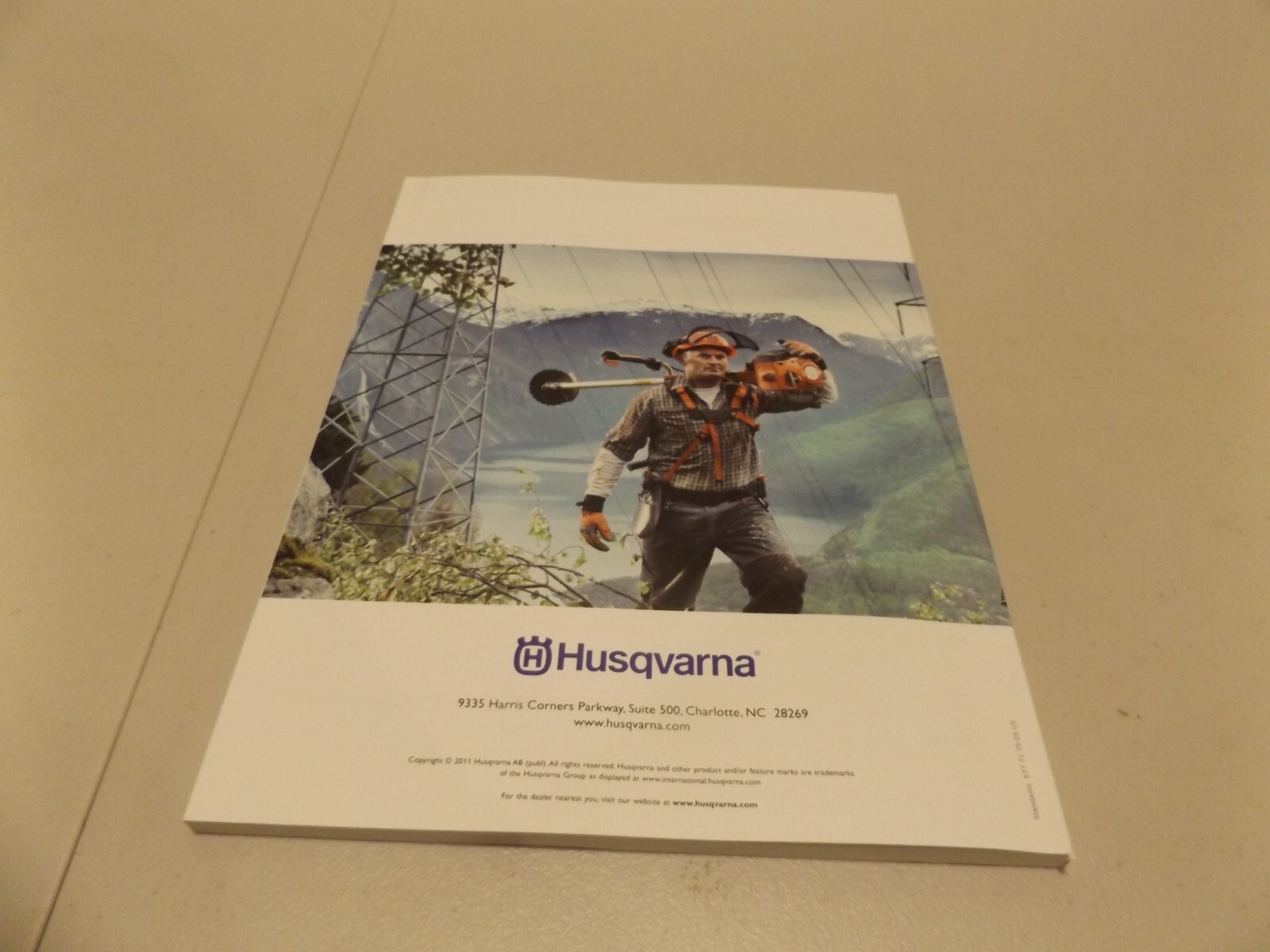 HUSQVARNA 2011 PRODUCT RANGE, LIT # 577 71 70-05 2011