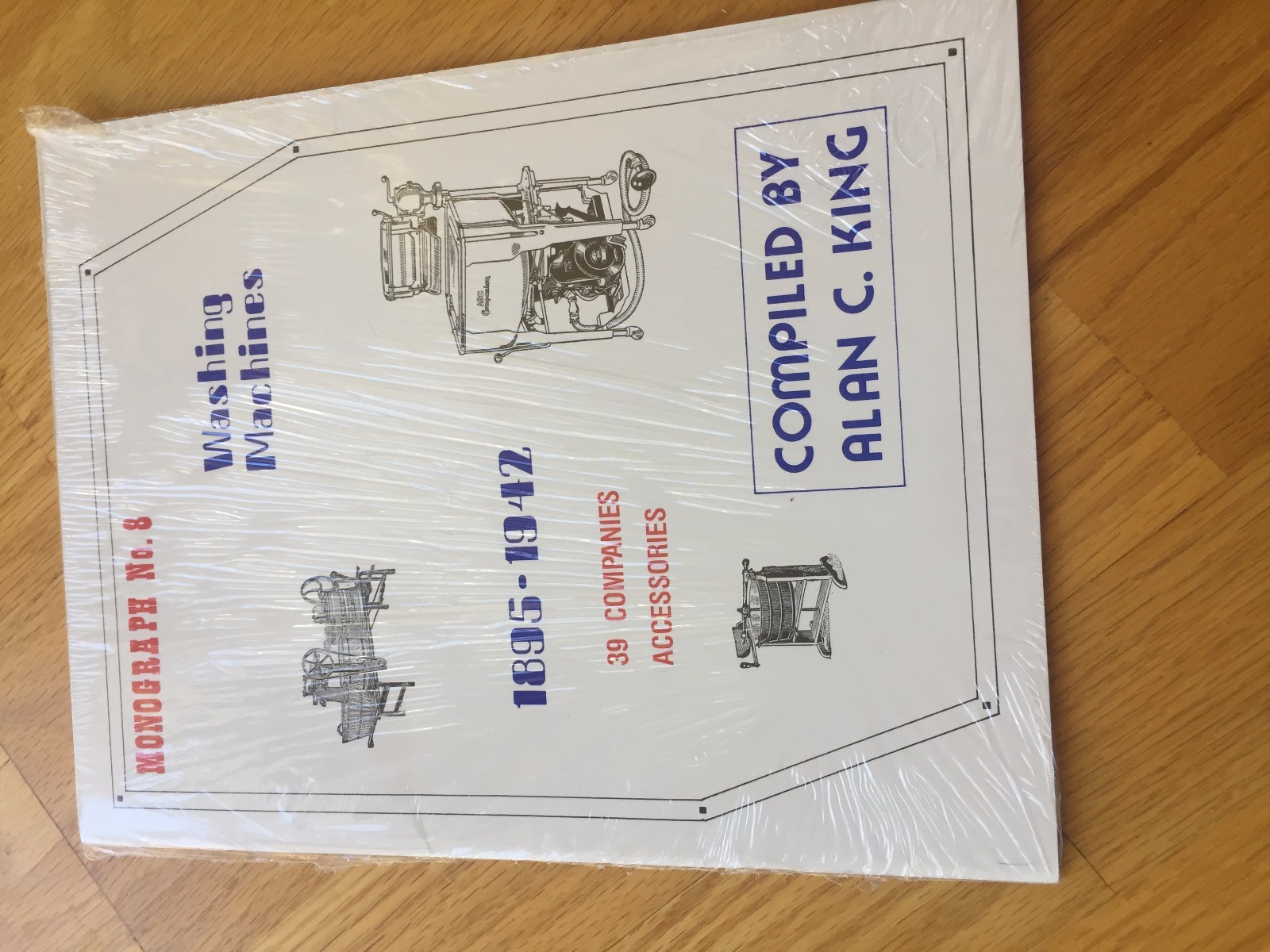 WASHING MACHINE BOOK CATALOG ALAN C KING CLOTHS 1895 1942 antique 39 COMPANIES