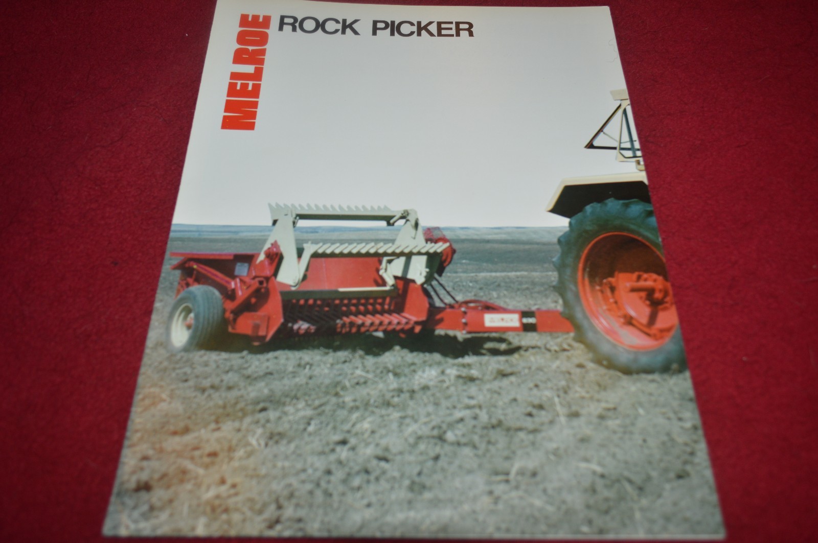Melroe Rock Picker Dealer’s Brochure YABE10 ver2
