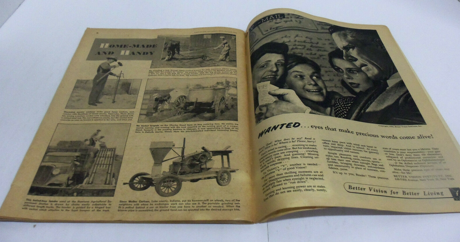 Farm Journal And Farmer’s Wife December 1944 The Chevrolet-Built Armored Car.
