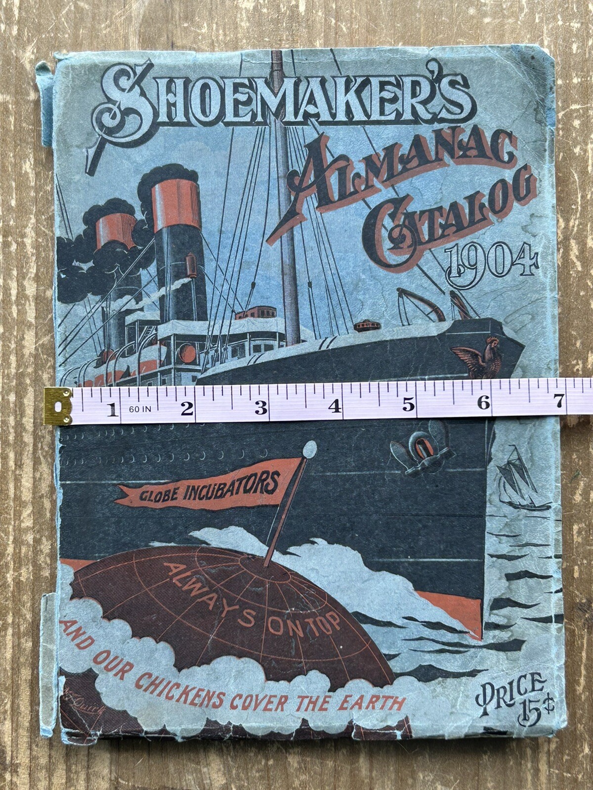 Antique Vintage 1904 CC SHOEMAKER’S ALMANAC CATALOG Poultry Advertising Freeport