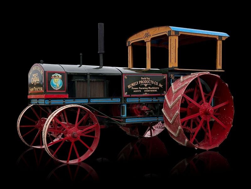 Rumely 20-40 Gas Pull Tractor LaPorte, Indiana NEW Metal Sign: 12×16″ Ships Free