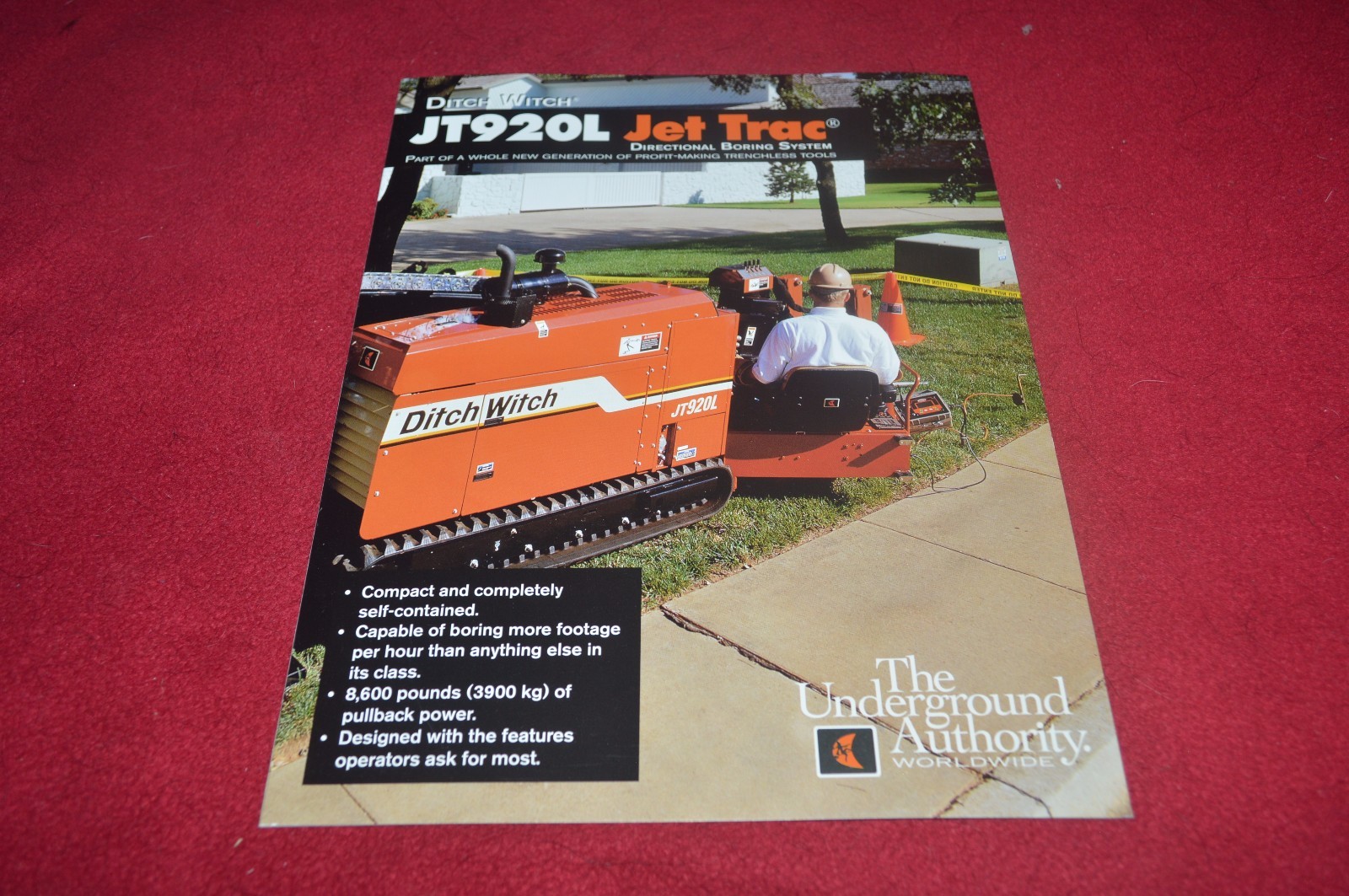 Ditch Witch JT920L Jet Trac Dealer’s Brochure YABE16