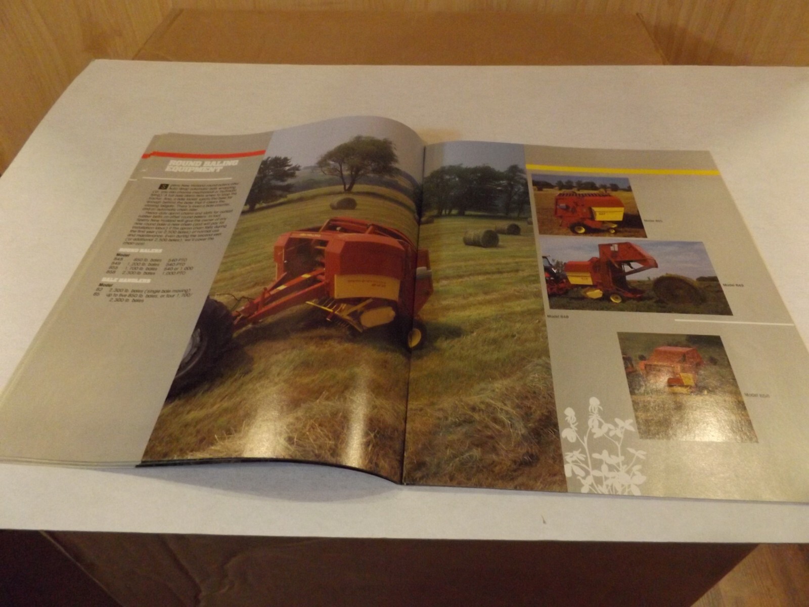 SPERRY NEW HOLLAND EQUIPMENT BUYER’S GUIDE 85, LIT # 123