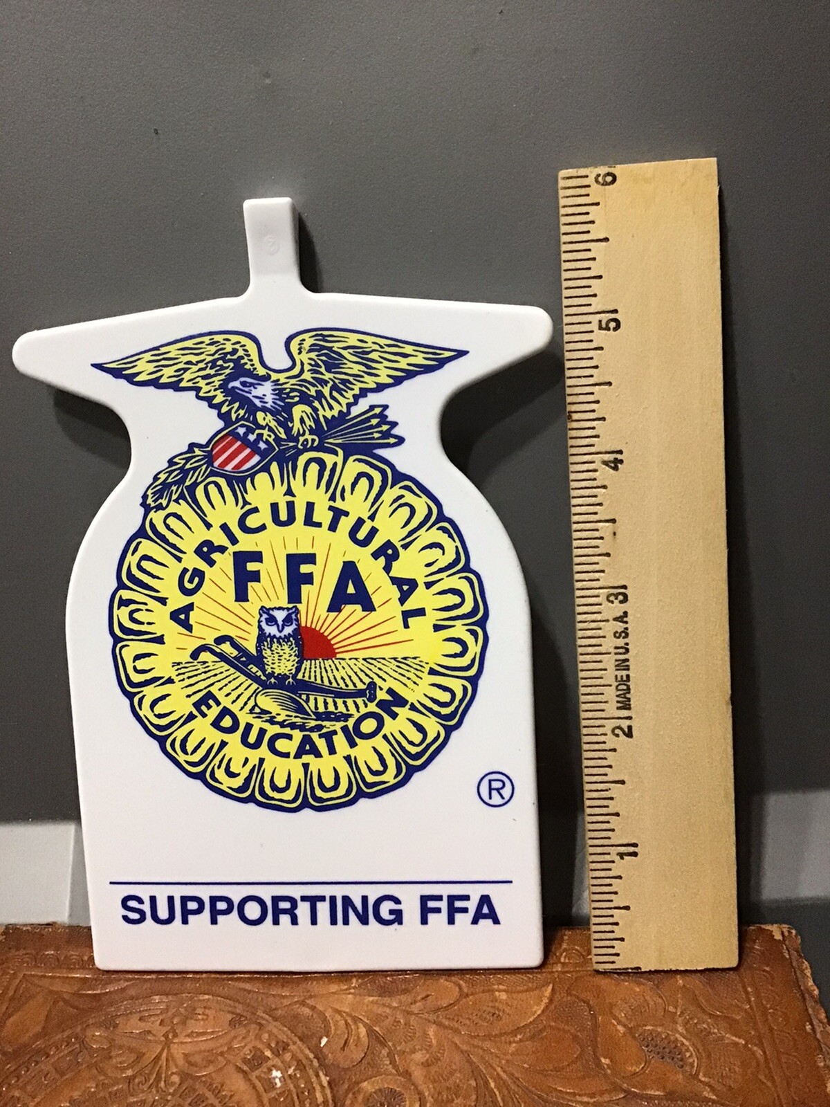 FFA Future Farmers of America Fence Flapper. New, Old Stock in Pkg. Hard To Find