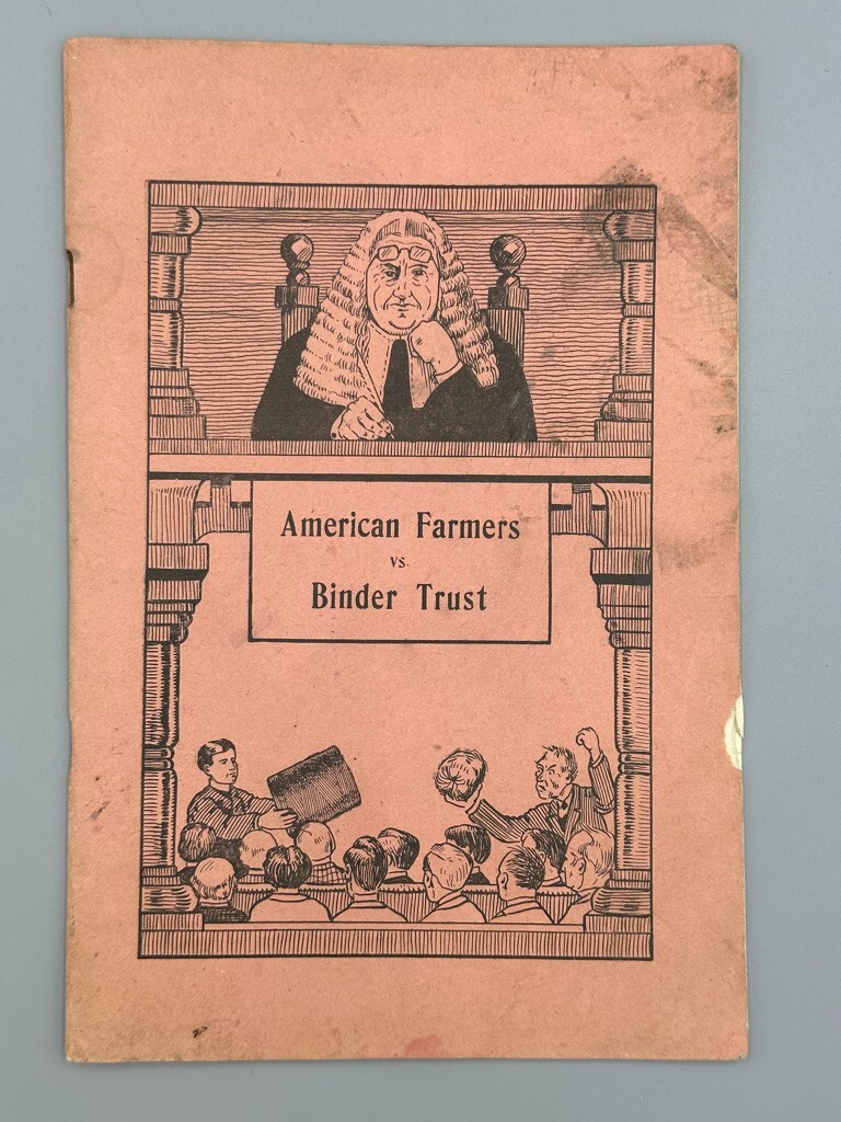 1903 MINNIE HARVESTER – INDIANAPOLIS IN Advertising AMERICAN FARM v Binder Trust
