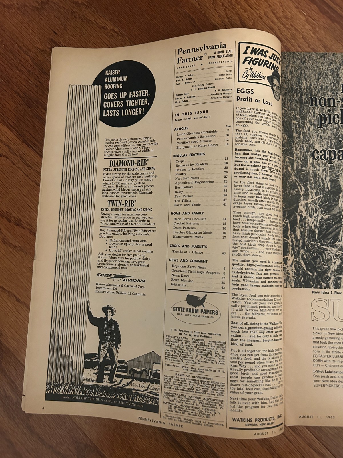 (5) Vintage {1962-1963} “PENNSYLVANIA FARMER” {Harrisburg} Magazine Lot, RARE!