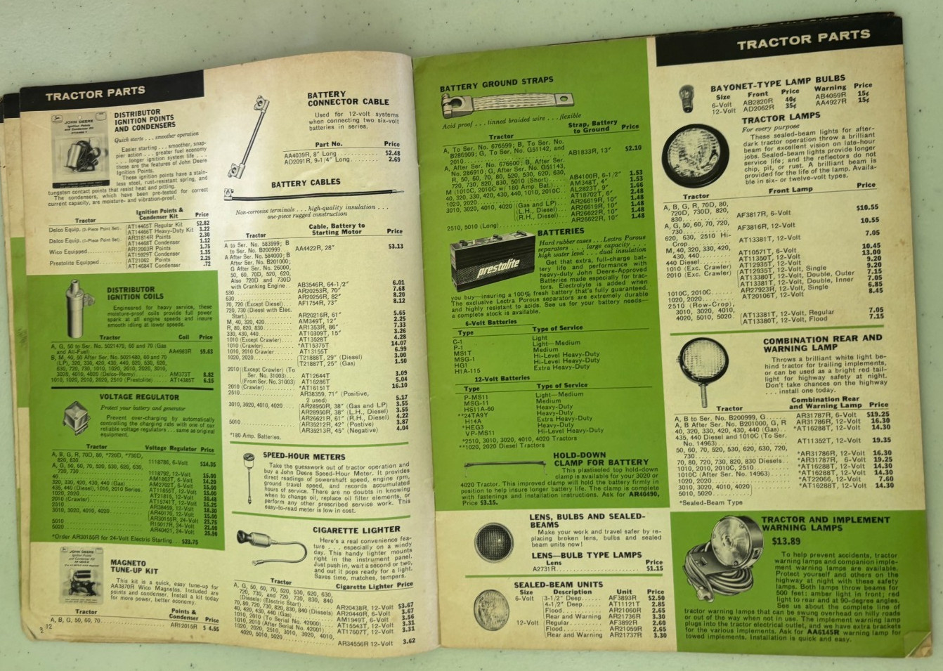 John Deere Parts Catalog For 1966 Brochure DCPA26