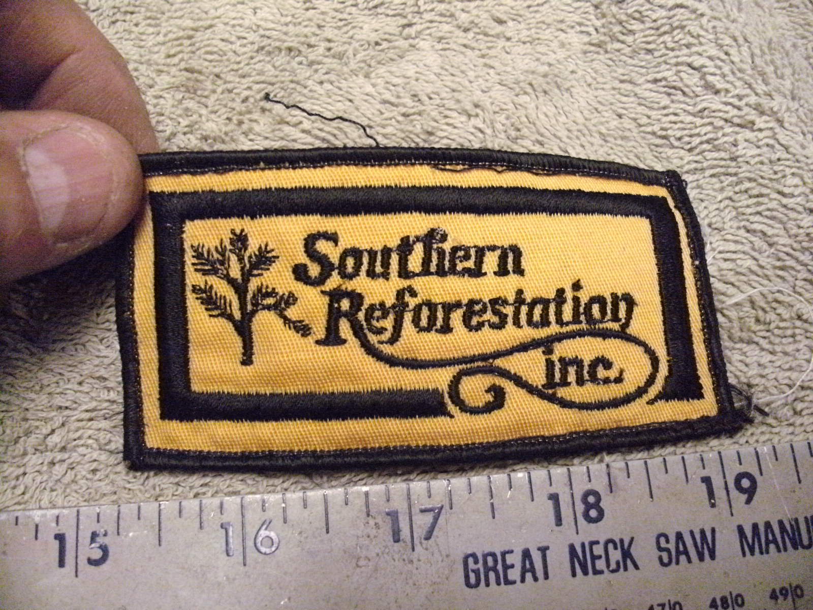 SOUTHERN REFORESTATION INC Cloth Hat. Uniform Patch