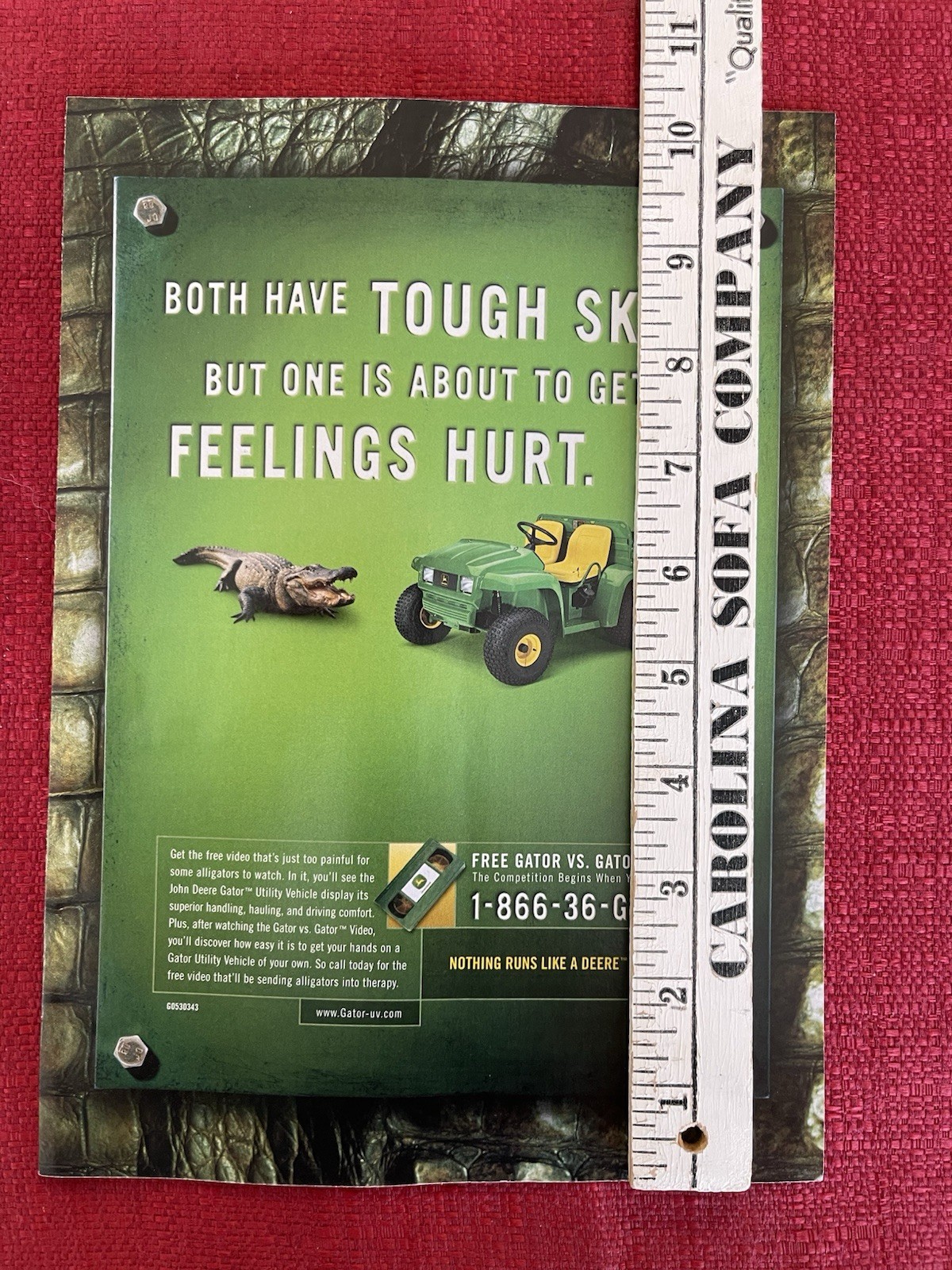 Print Advertisement 2003 John Deere Gator Utility Vehicle Print Ad