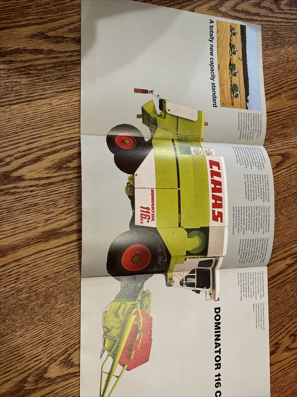 Claas Dominator 116 CS Brochure