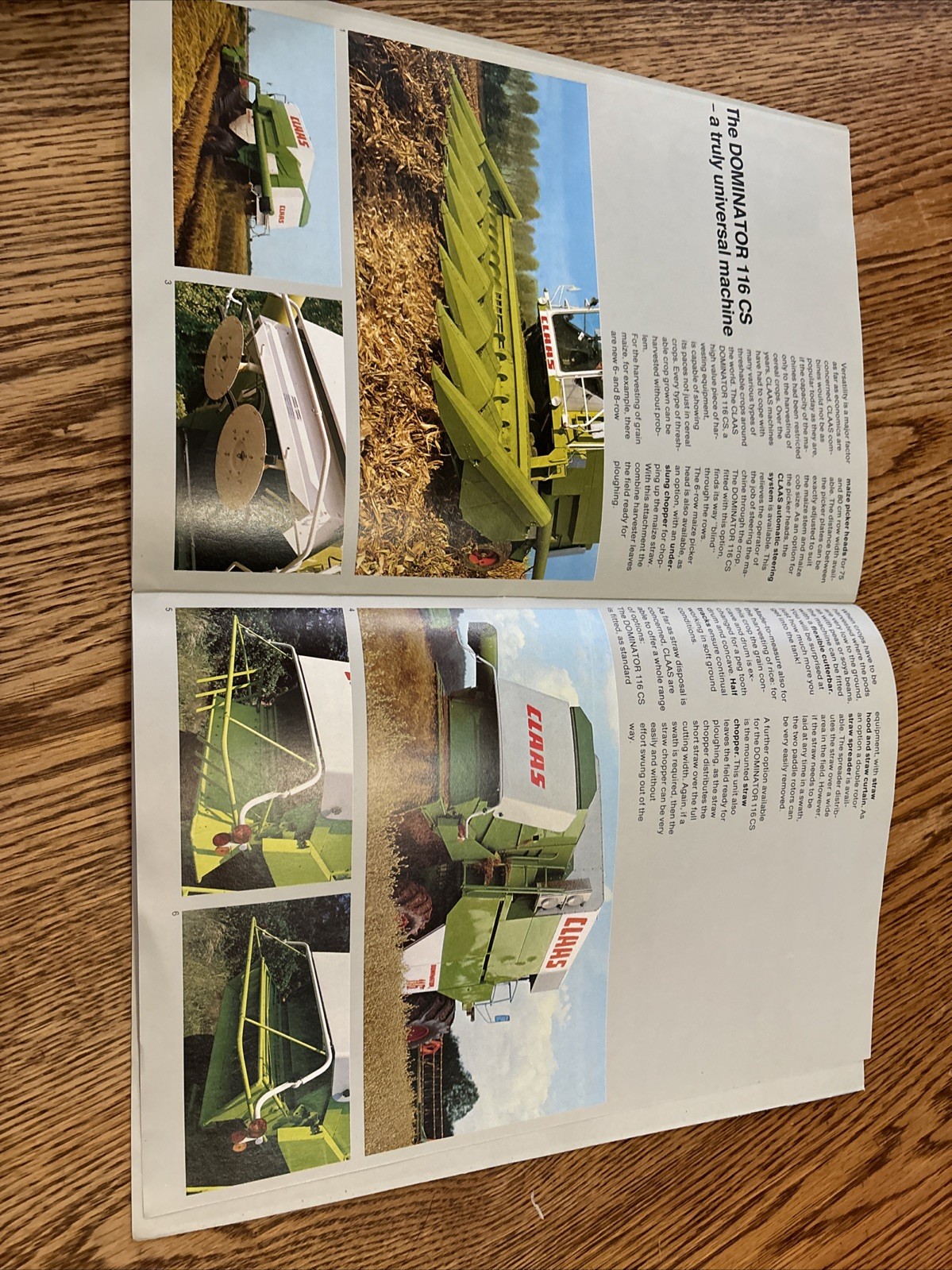 Claas Dominator 116 CS Brochure
