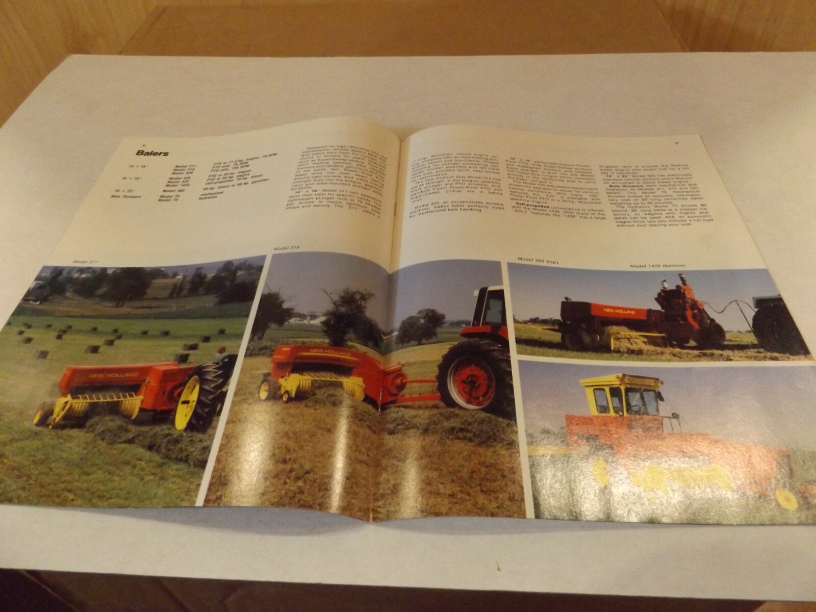 1983 SPERRY NEW HOLLAND EQUIPMENT BUYER’S GUIDE , LIT # 6175161