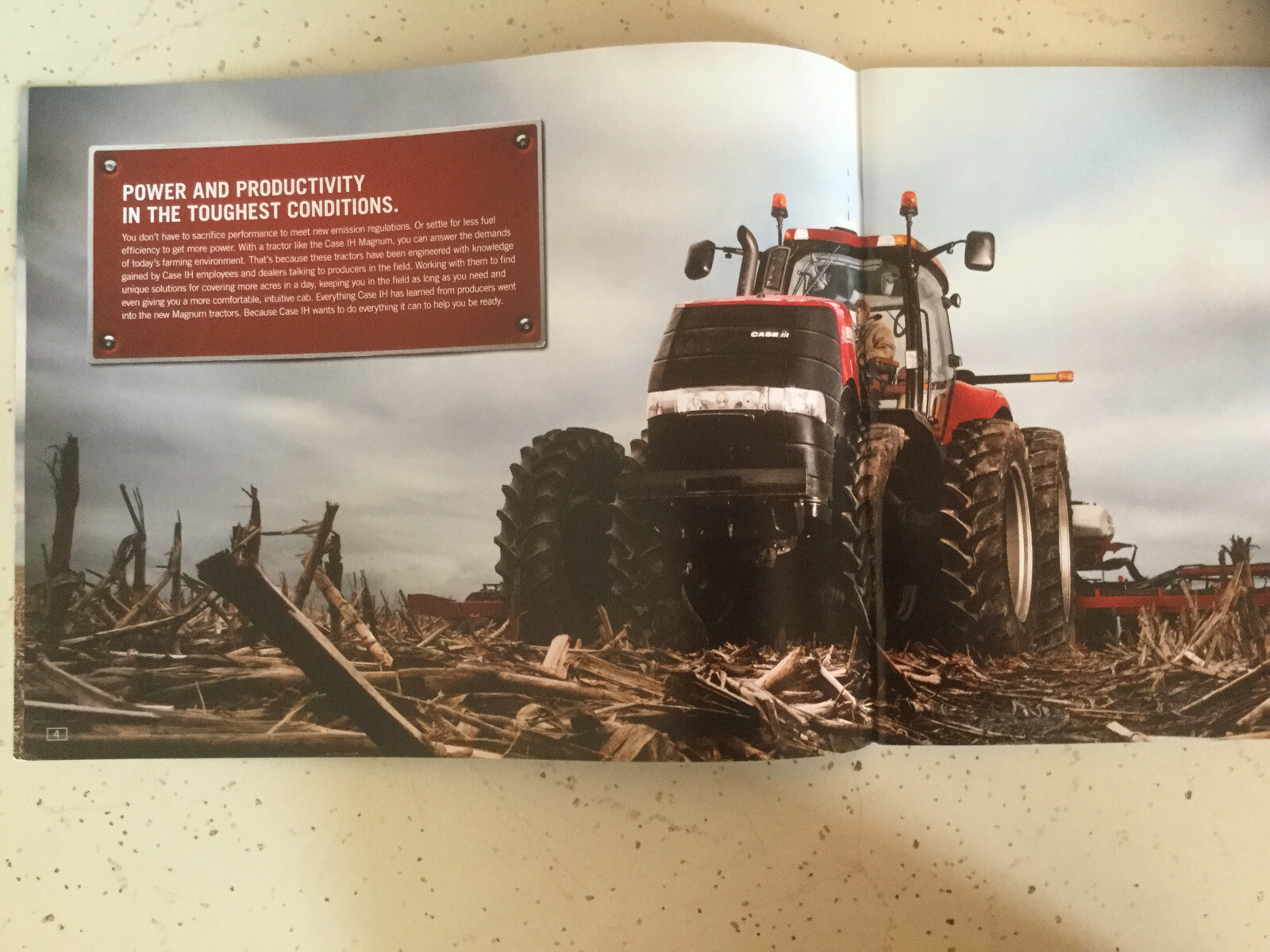 CASE IH MAGNUM SERIES TRACTORS 28 PAGES 2011 Sales Brochure
