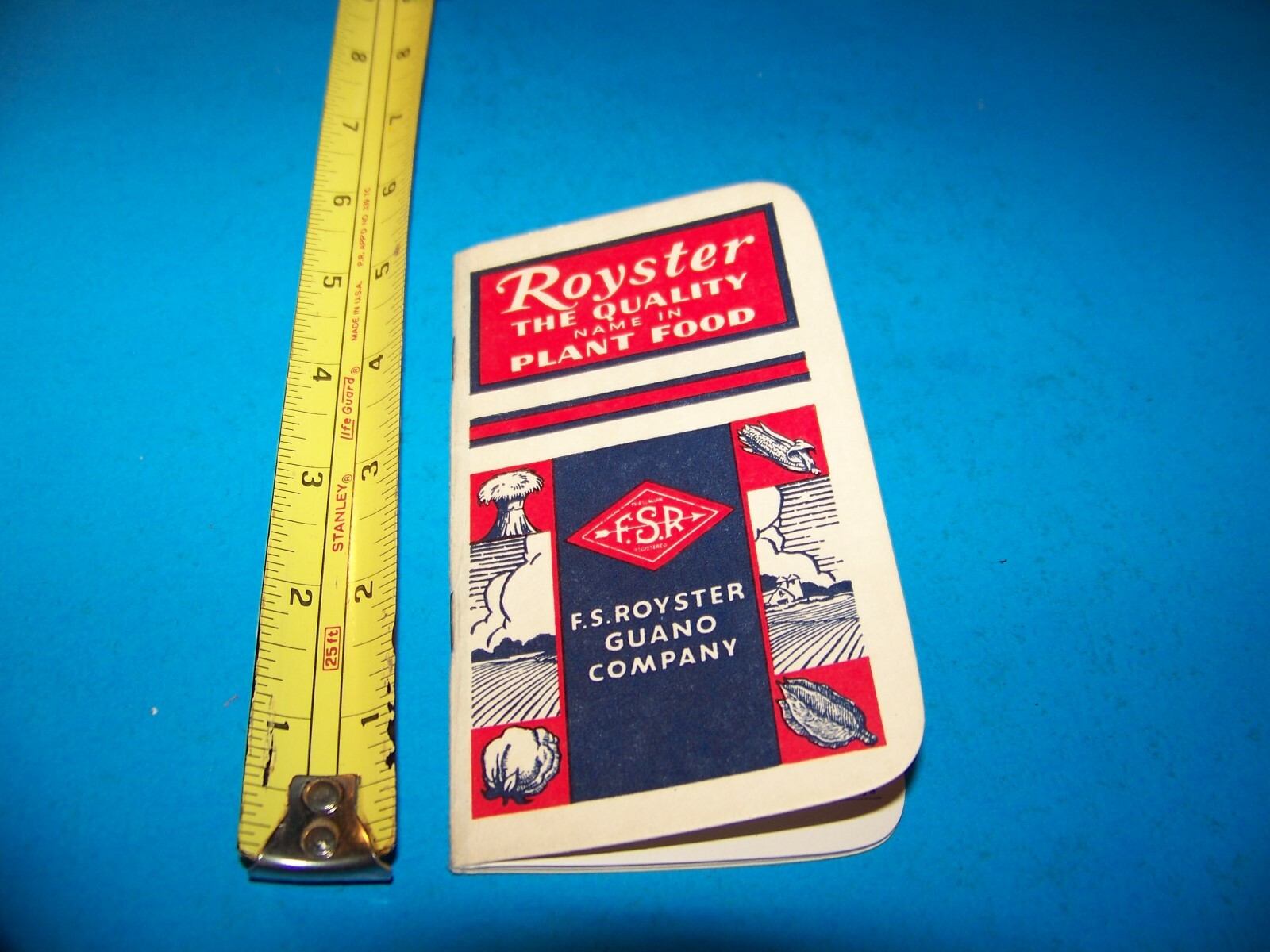 Royster Fertilizer “Daily Reminder” Memo Booklet 1957 F.S. Royster Guano Comp.