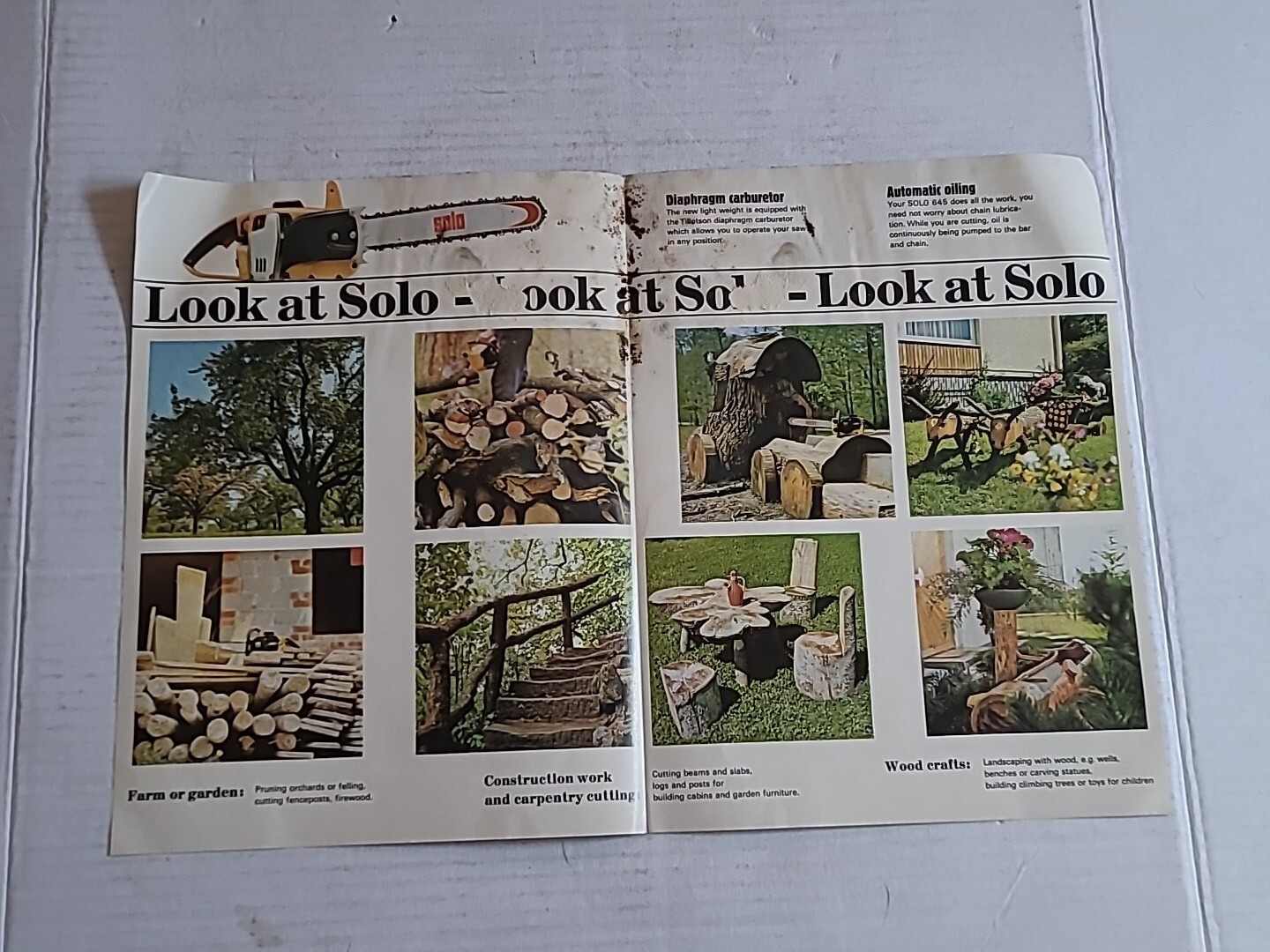 Solo Hobby Chainsaw Brochure
