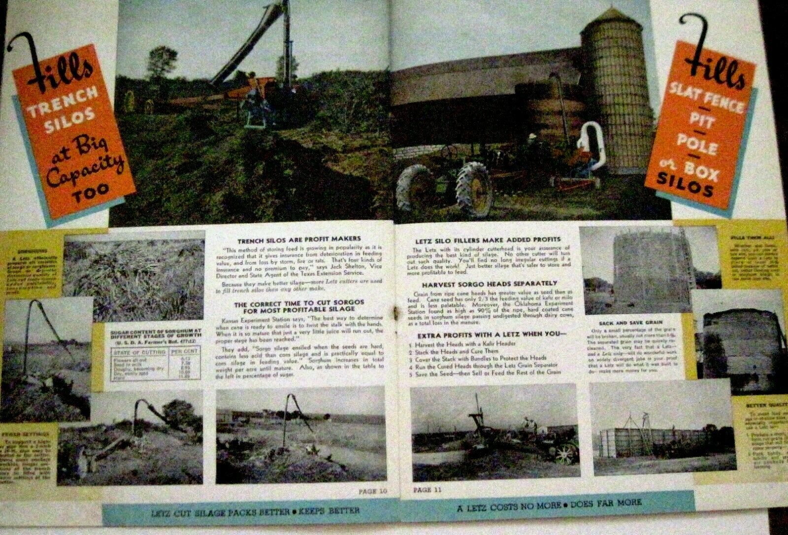 1939 Catalog “Letz” Farm Equipment w/ (4) Pamphlets – Describes Cows Stomach *