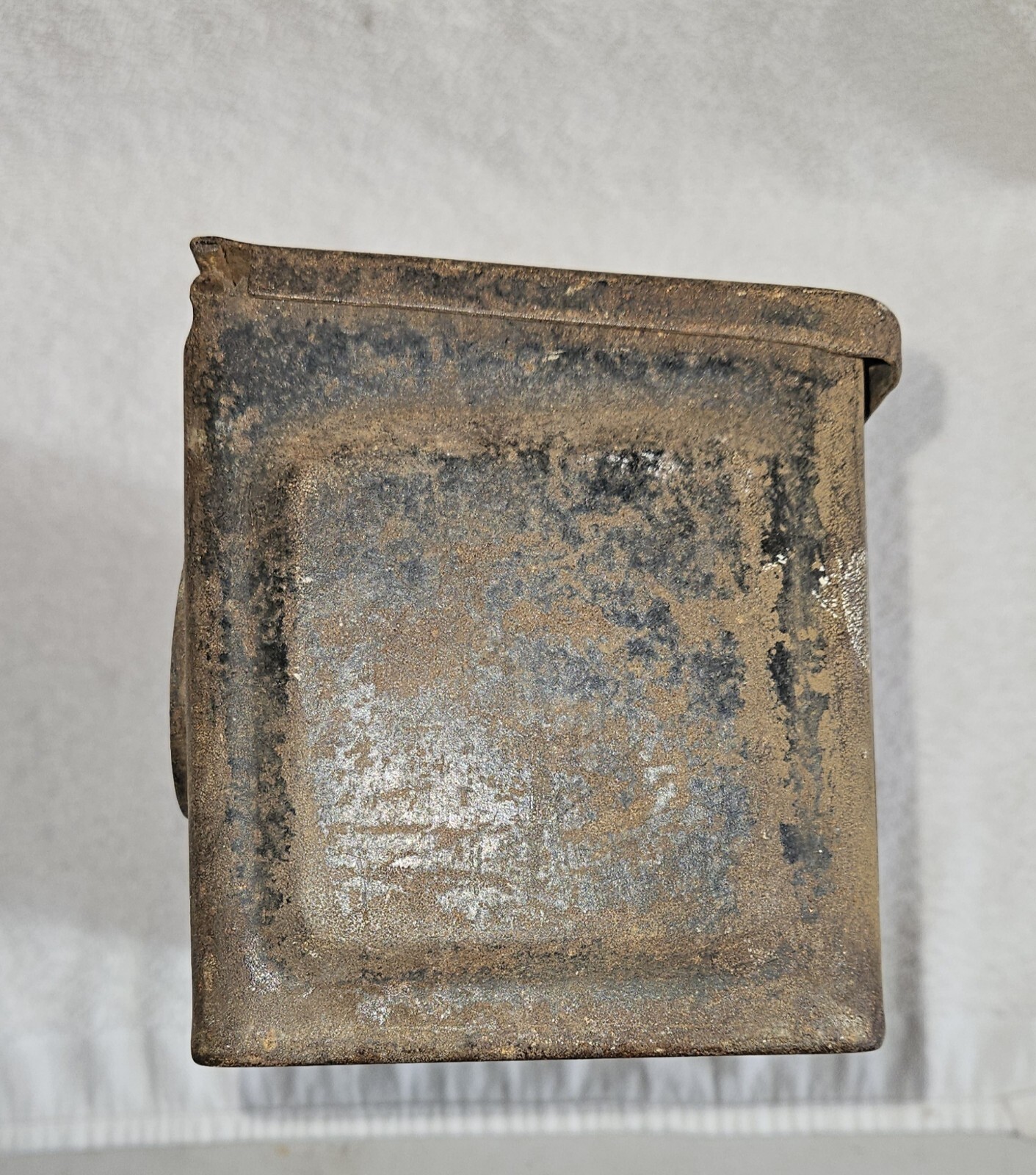 Vintage Fordson Tractor Tool Utility Box Embossed Lid Locking Clasp Early 1900’s