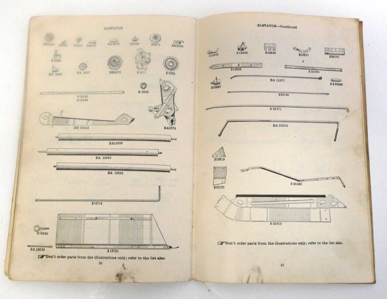 McCormick-Deering Vtg Instructions for Setting up & Operating Tractor Binder #4