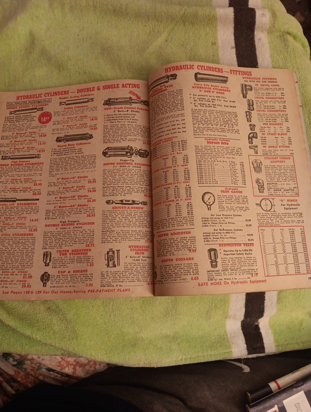 1959 Tractor SUPPLY COMPANY PART GUIDE Blue BOOK Agricultural Machinery Magazine