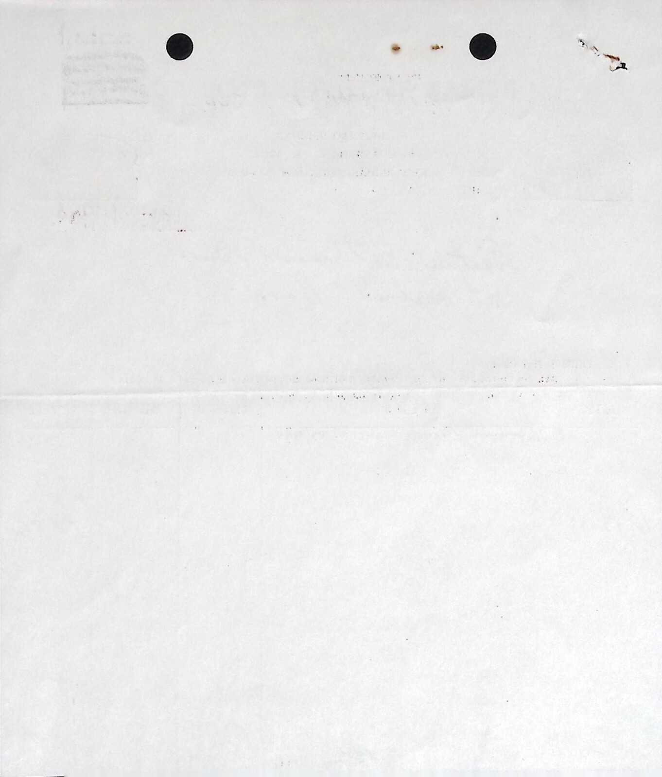 Vintage 1964 Keller Bros. Tractor Co. Statement – Ford Tractors