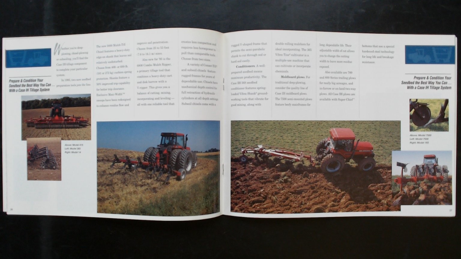 Case IH 1995 Buyer’s Guide Agriculture Brochure Vintage Farming Tractor
