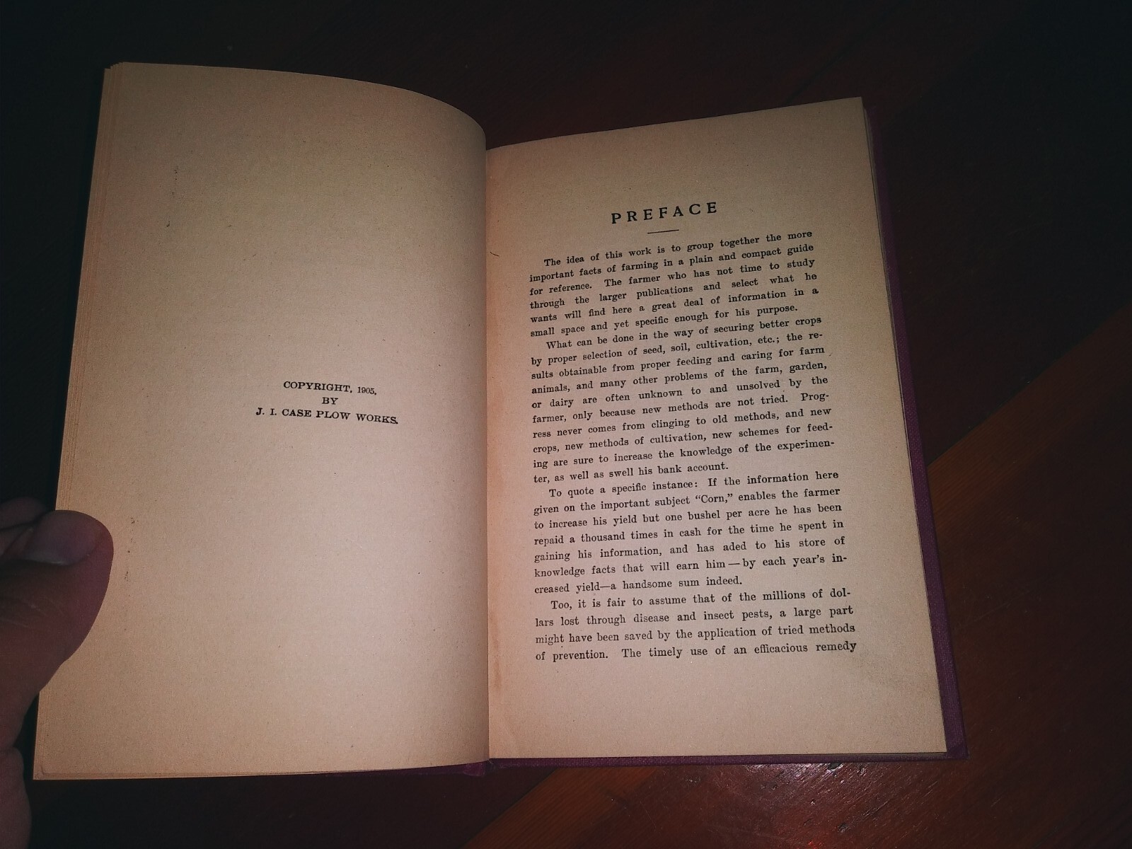The Farmer’s Encyclopedia Clifford Manning J. I. Case Plow Works 1905