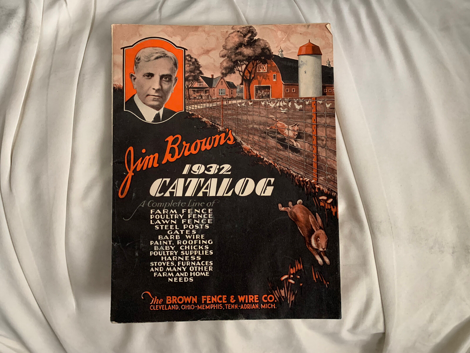 1932 JIM BROWN’S FARM CATALOG COMPLETE INTACT EXCELLENT VINTAGE CONDITION