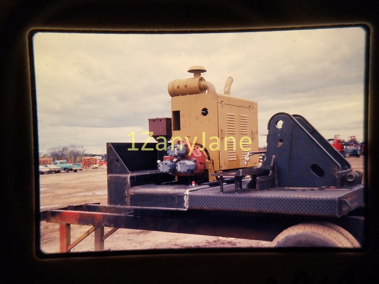 AC1904 35mm Slide of an Allis-Chalmers from MEDIA ARCHIVES MOUNTED GENERATOR