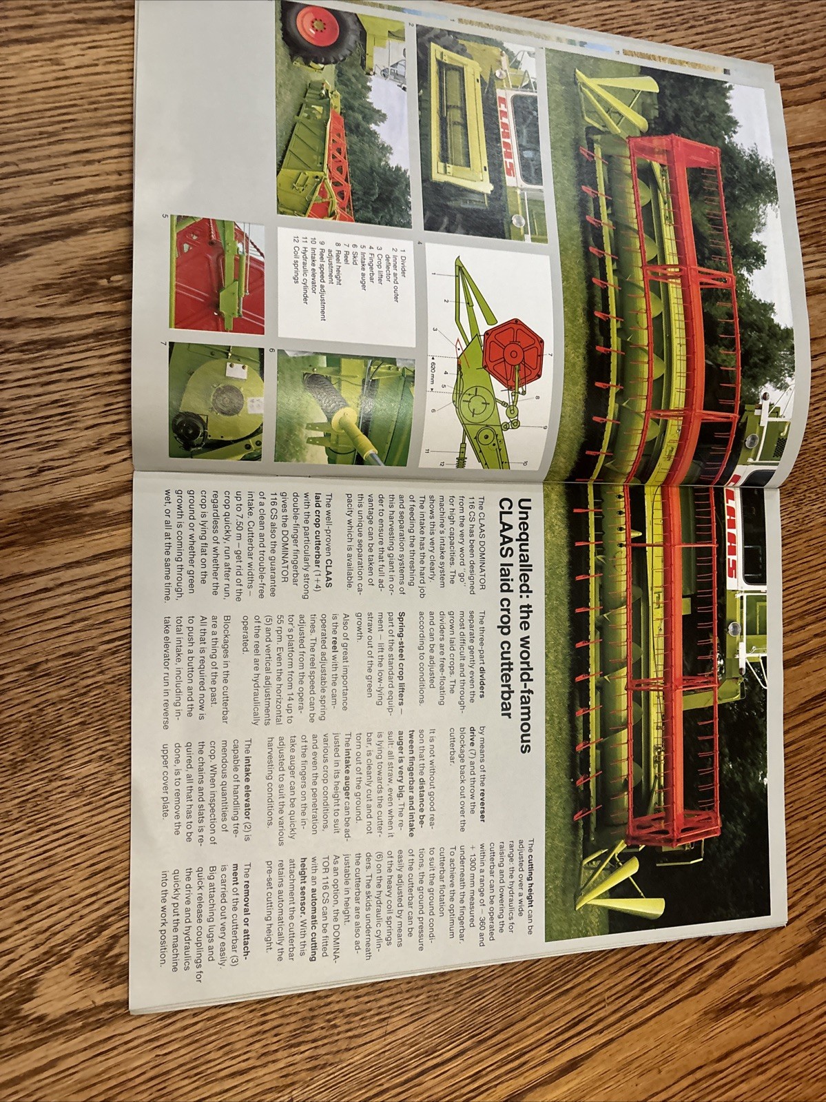 Claas Dominator 116 CS Brochure