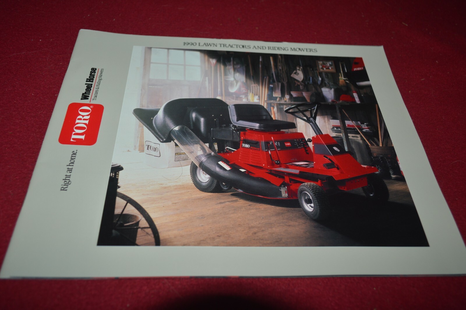 Wheel Horse Lawn Tractor & Riding Mower Buyers Guide For 1990 Brochure FCCA