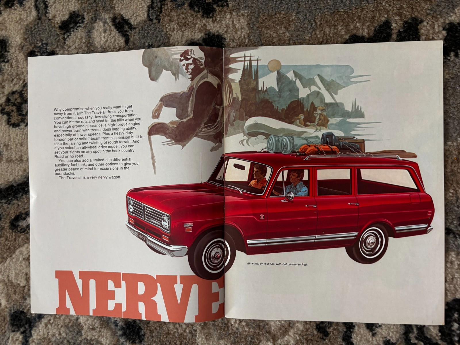 International Harvester Scout Towing For 1972 Brochure DCPA26
