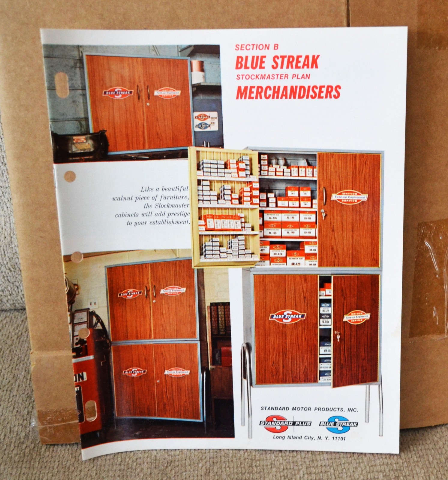 VTG 1972 Standard Blue Streak Stockmaster Plan Catalog & Dealer Bonus