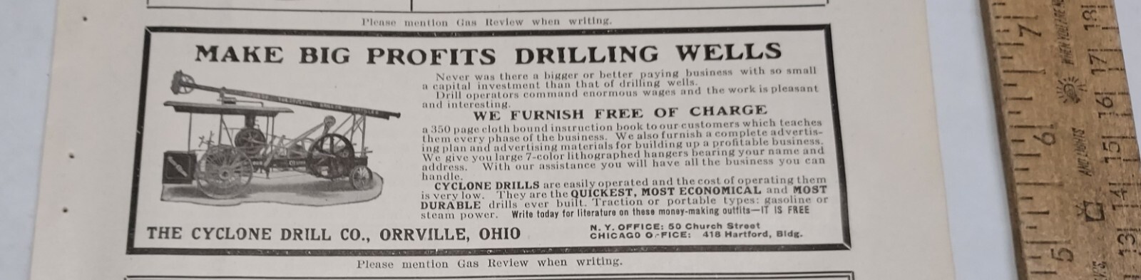 1915 – HENRY, MILLARD & HENRY CO Engines – magazine ad – listing #5823