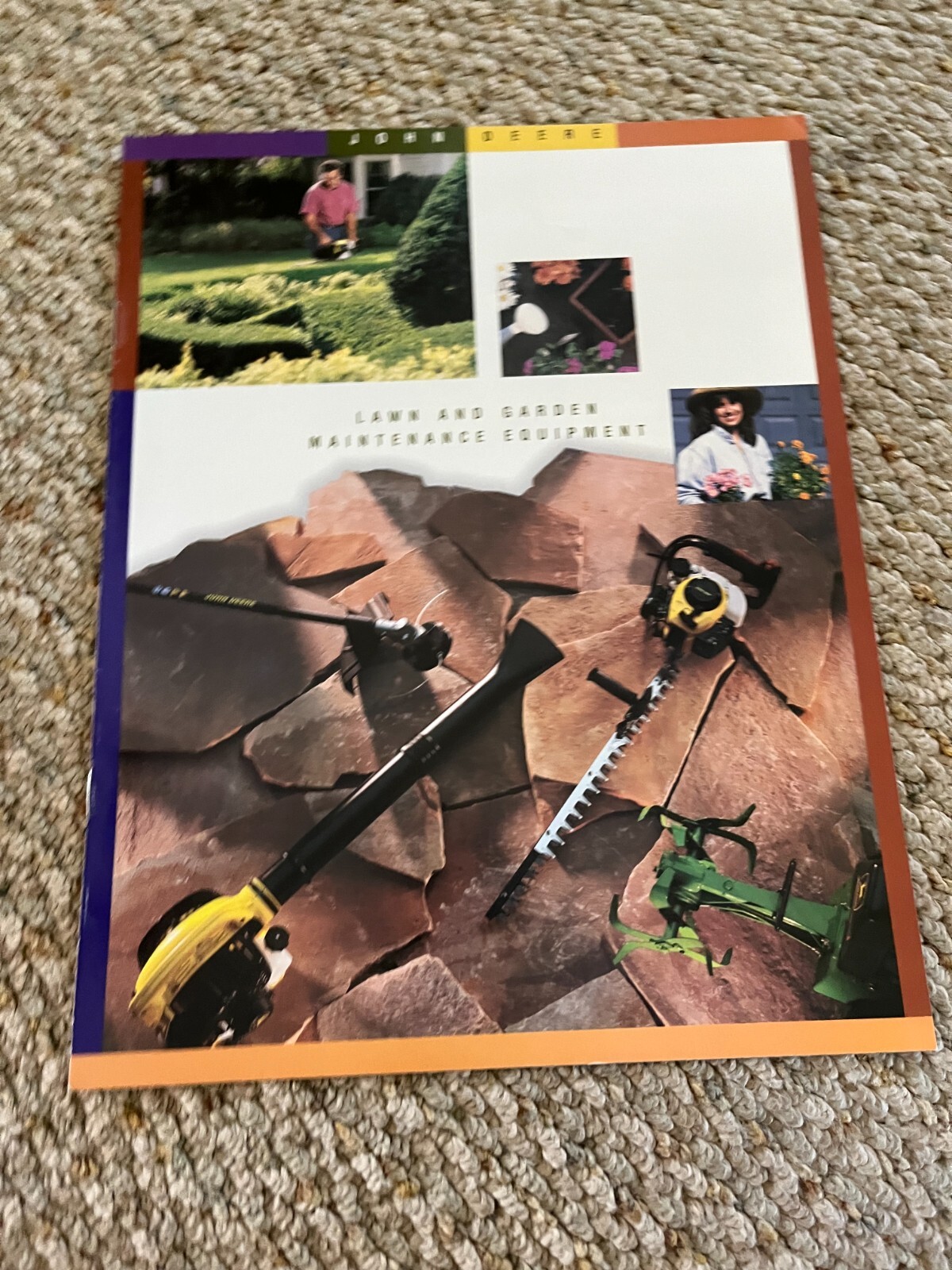 John Deere Lawn & Garden Maintenance Equipment For 1998 Brochure FCCA