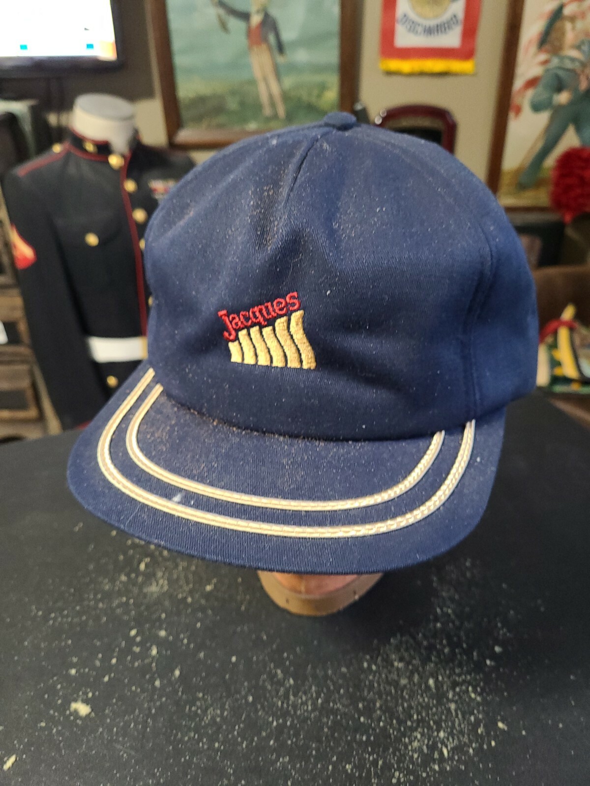 Vintage Used 1970s Truckers Farm Hat Jacques Seeds