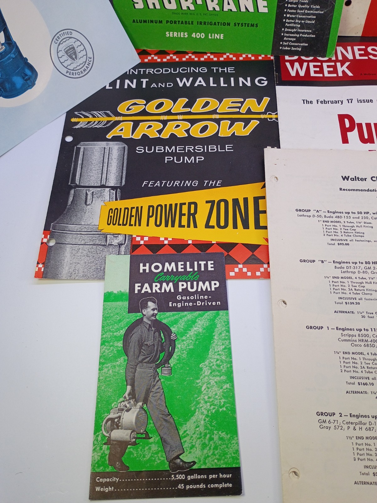 Vintage Industrial Trade Catalog & Brochure Lot 25+ Bendix Aeroquip Borg Warner