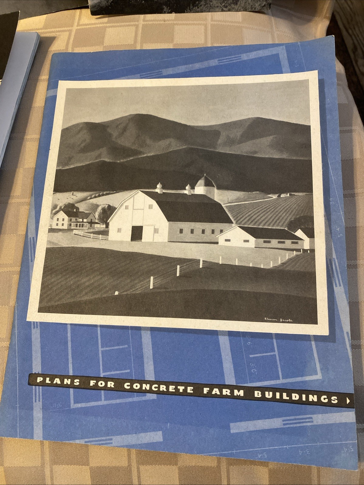 Vintage Farming Using Concrete Booklets Lot