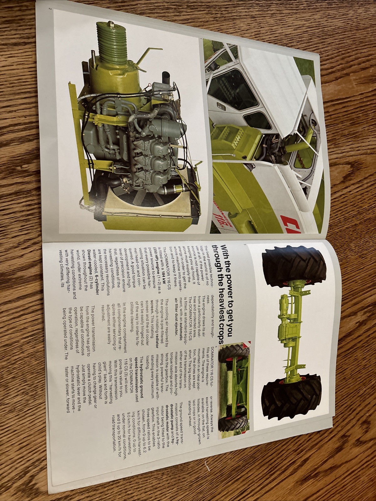 Claas Dominator 116 CS Brochure