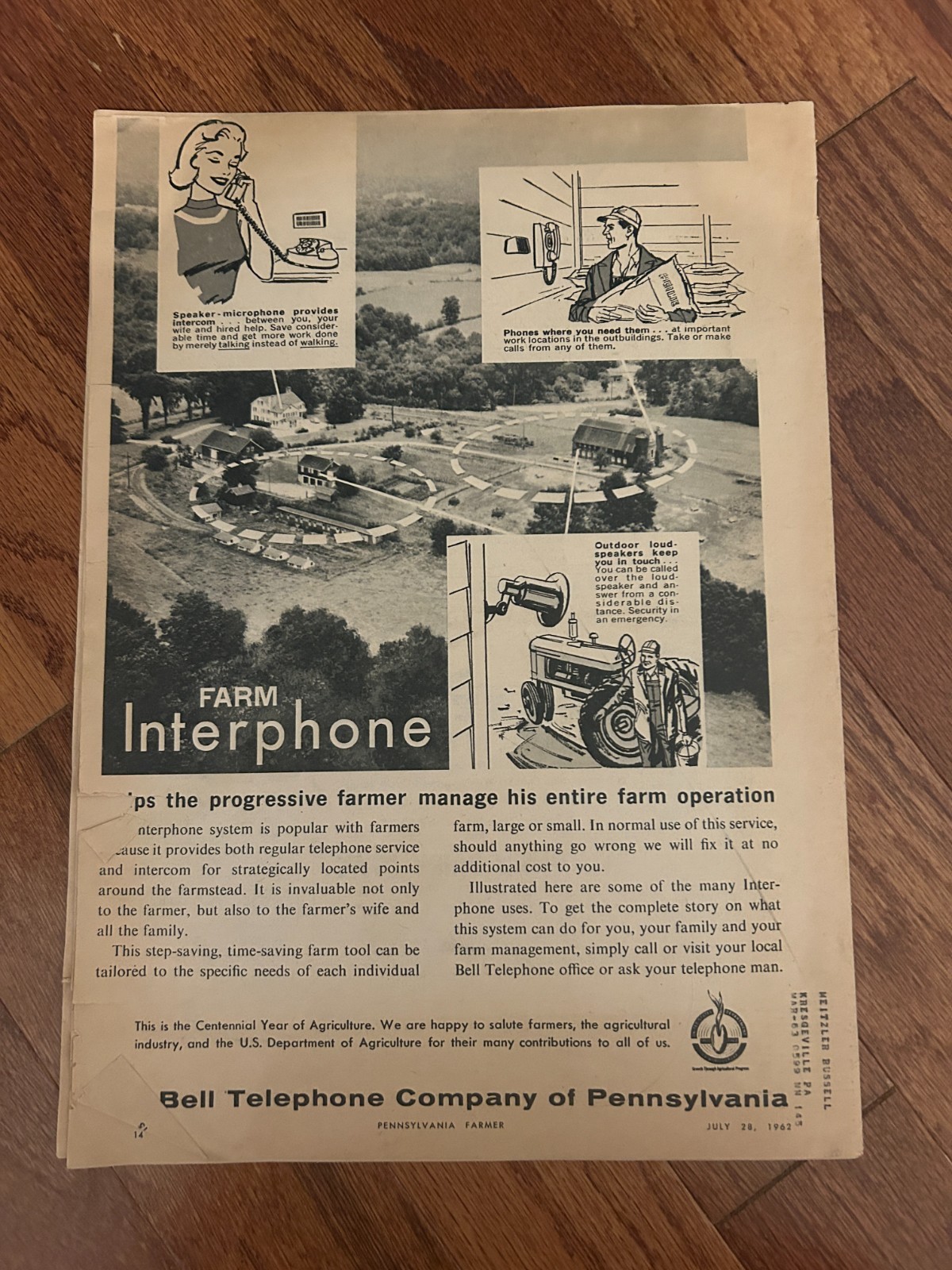 (5) Vintage {1962-1963} “PENNSYLVANIA FARMER” {Harrisburg} Magazine Lot, RARE!