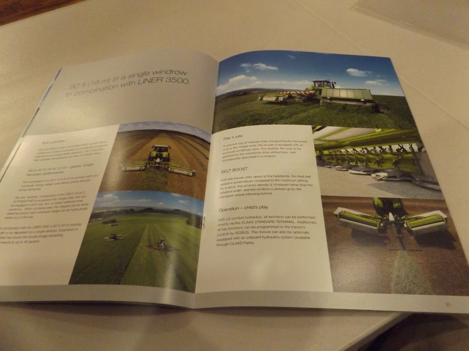 CLAAS DISCO Perfect forage. LITERATURE # DISCO 03/2012