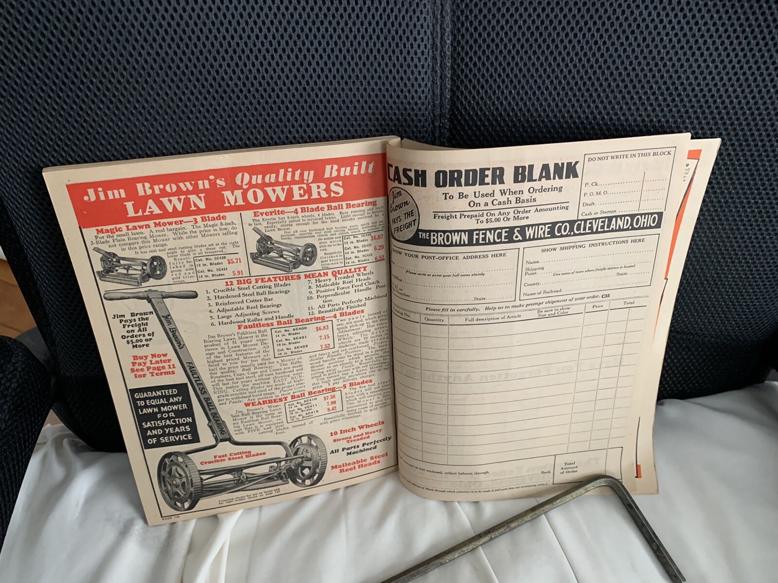 1932 JIM BROWN’S FARM CATALOG COMPLETE INTACT EXCELLENT VINTAGE CONDITION