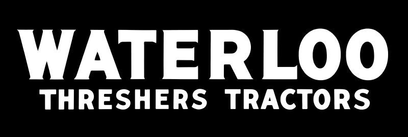 Waterloo Threshers & Tractors, ONTARIO CANADA NEW Sign: 12×36″ USA Steel XL Size