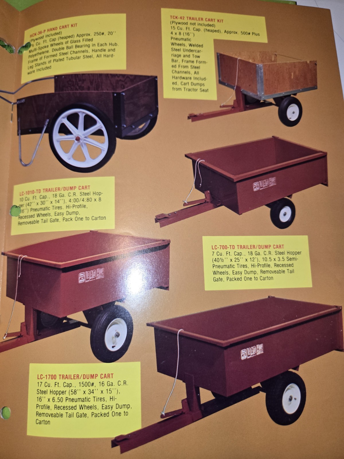 PRECISION PRODUCTS “THE GREEN KEEPERS” SPREADERS AND SWEEPERS BROCHURES