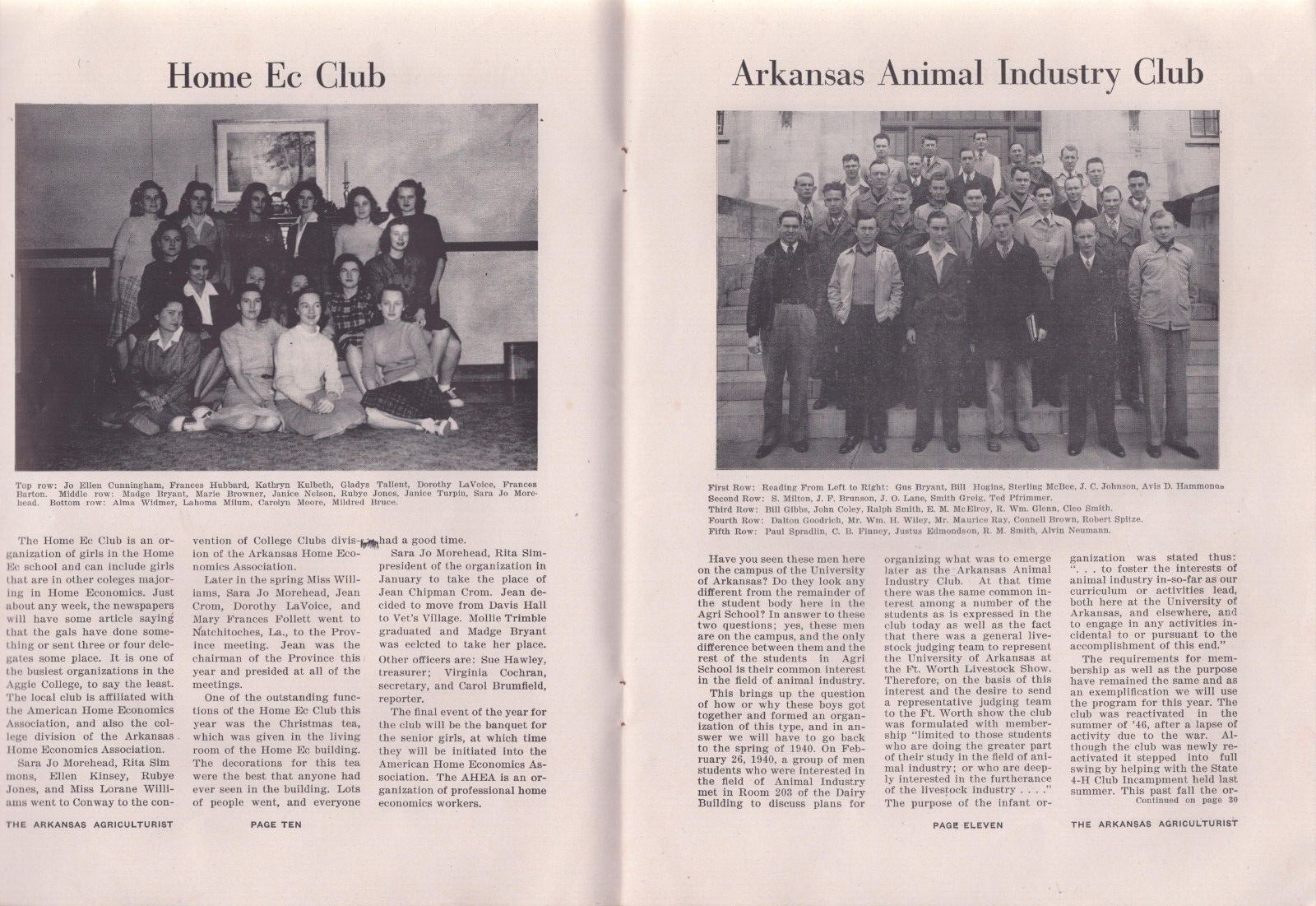 Arkansas Agriculturist April 1947 Agri Day Edition w Program