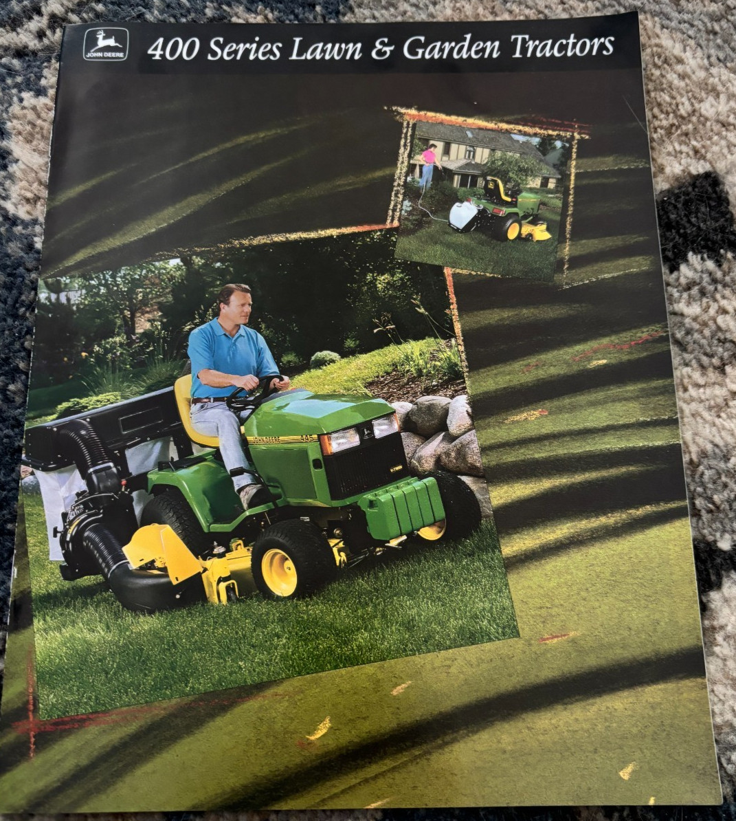 John Deere 425 445 455 Lawn & Garden Tractor For 1994 Brochure DCPA26